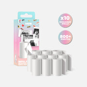 Set di 10 rotoli di carta per la fotocamera PixiPrint MOB