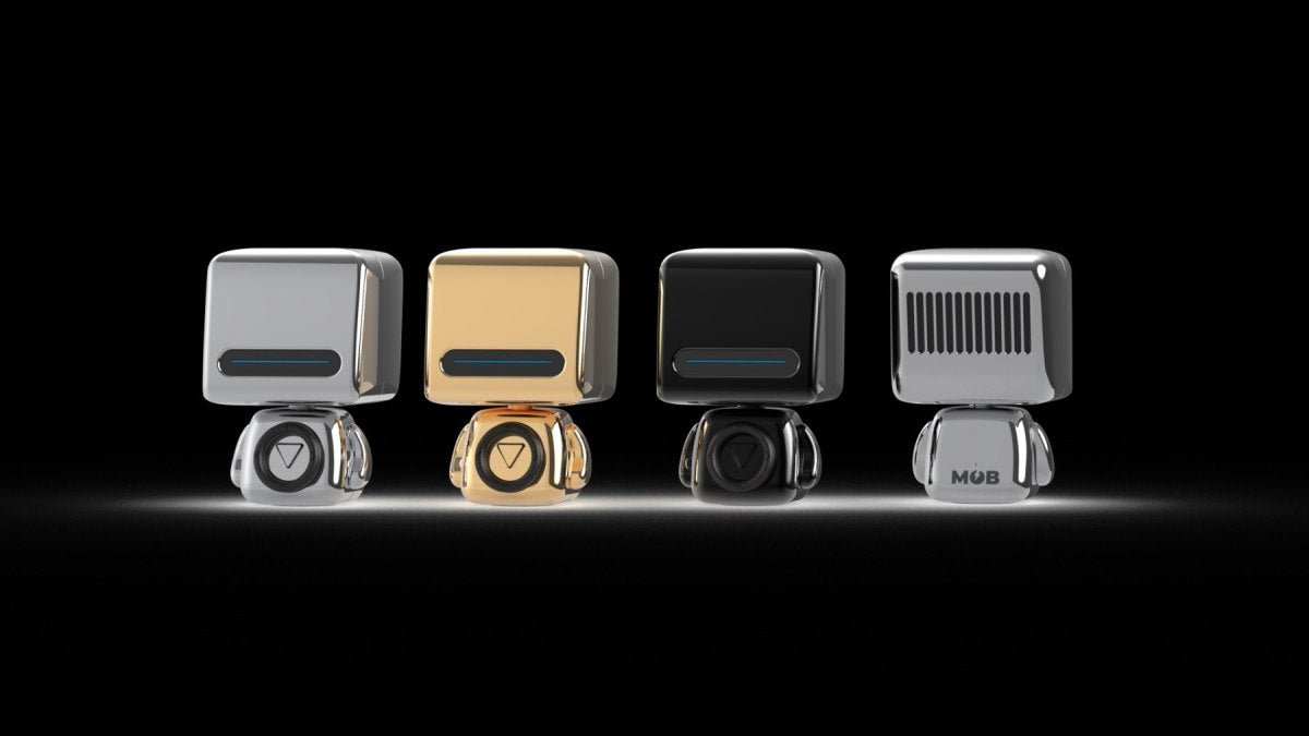 Głośnik bezprzewodowy Astro w czterech kolorach srebrnym, złotym, czarnym i metalicznym z nowoczesnym designem