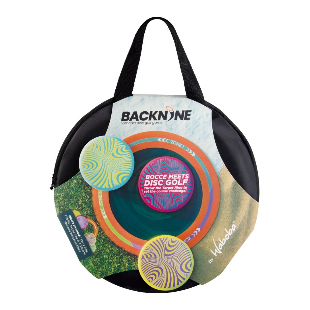Torba na grę Waboba Backnine z kolorowymi dyskami do frisbee golfu od BV JACOB COMPANY
