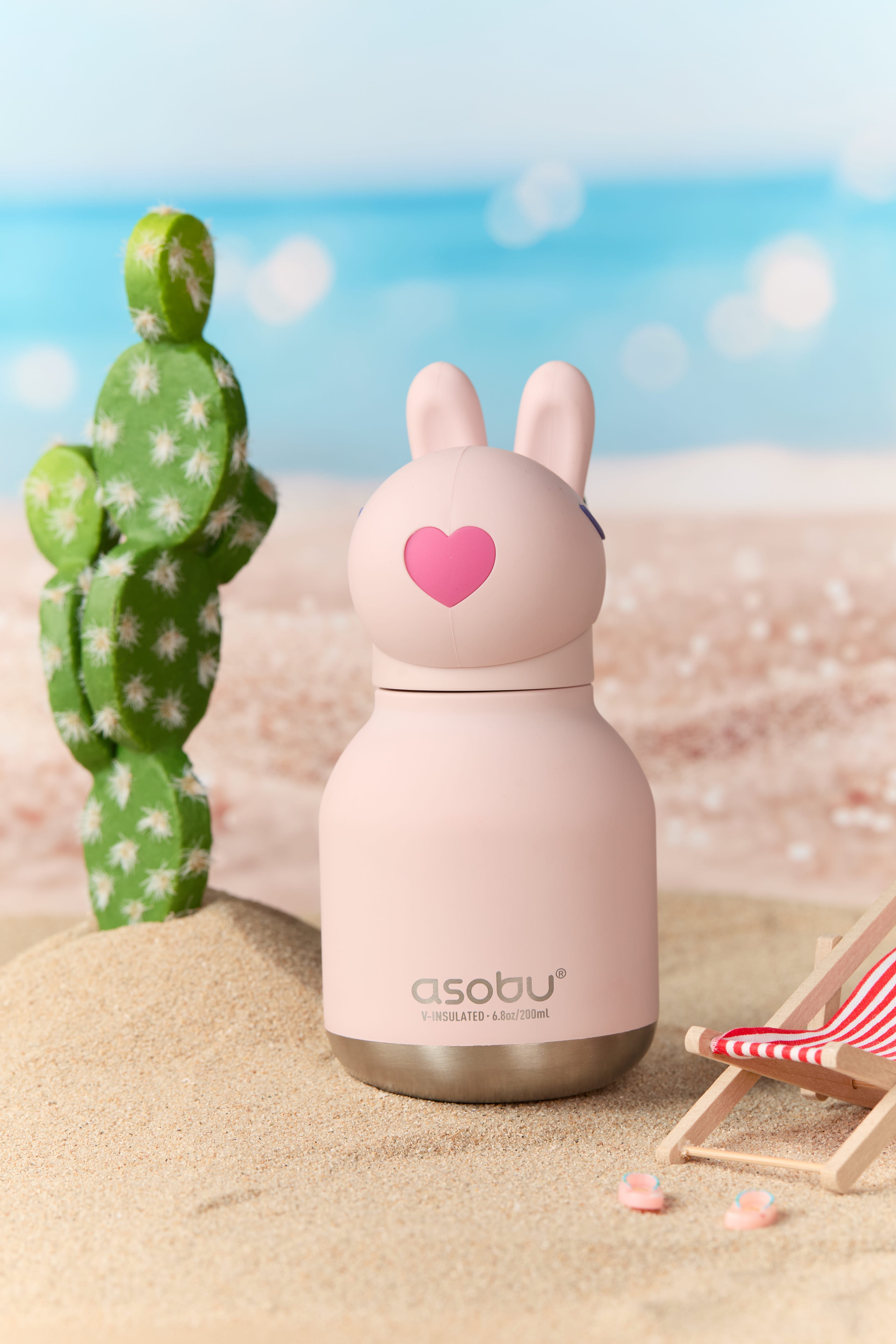 Butelka termiczna Mini Bestie Asobu – Królik 200 ml