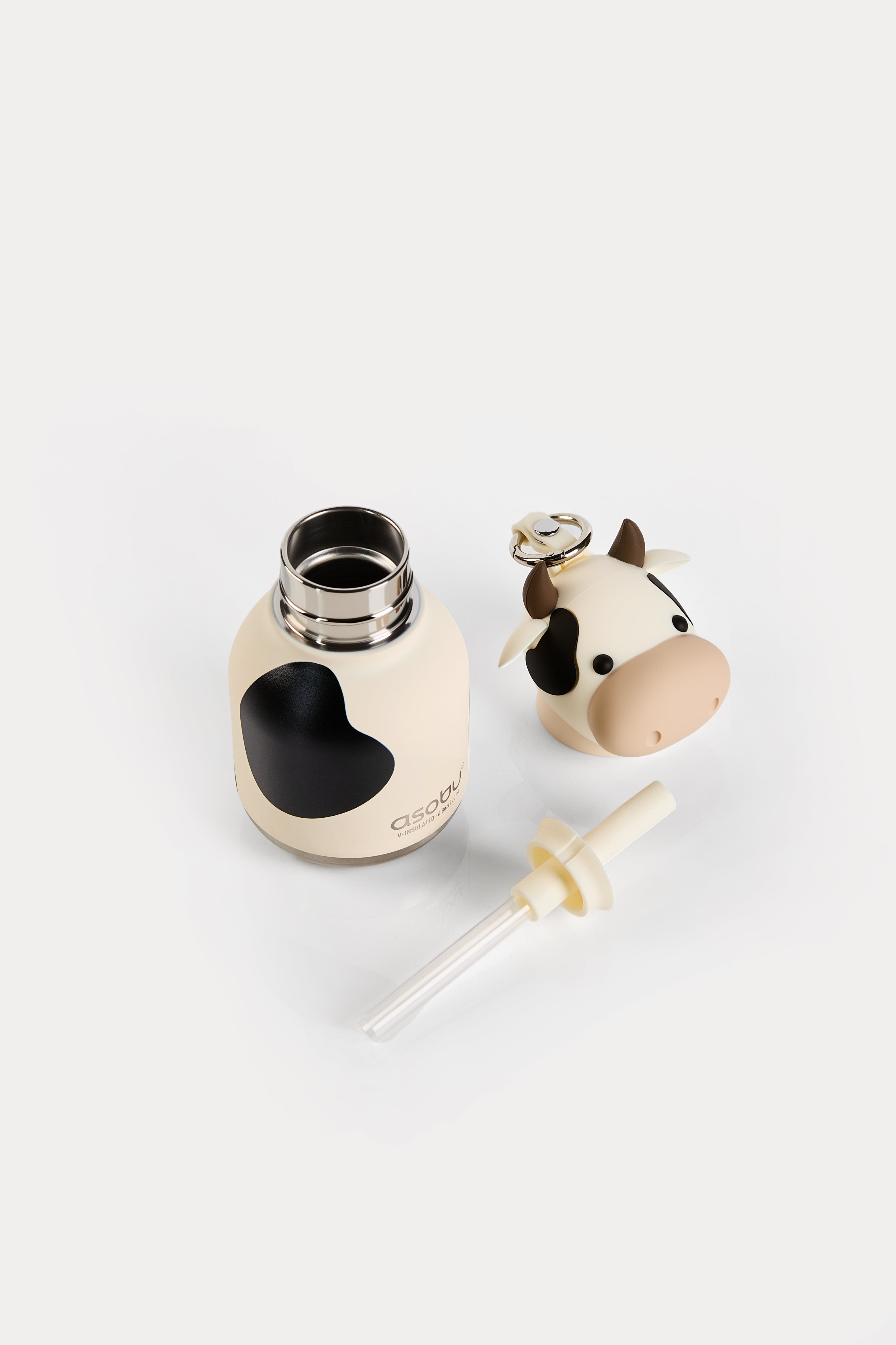 Butelka termiczna Mini Bestie Asobu – Krowa 200 ml