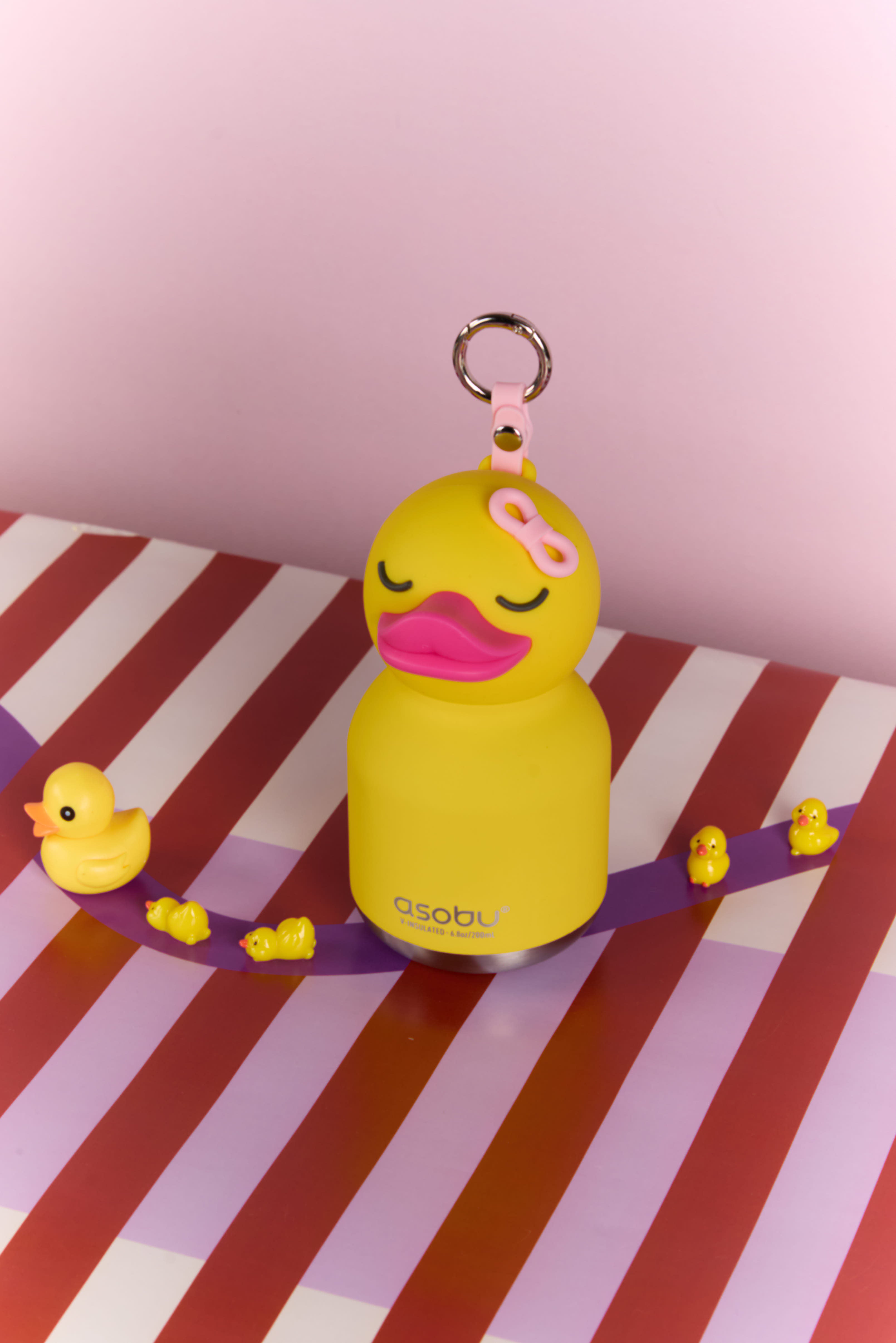 Butelka termiczna Mini Bestie Asobu – Kaczuszka 200 ml