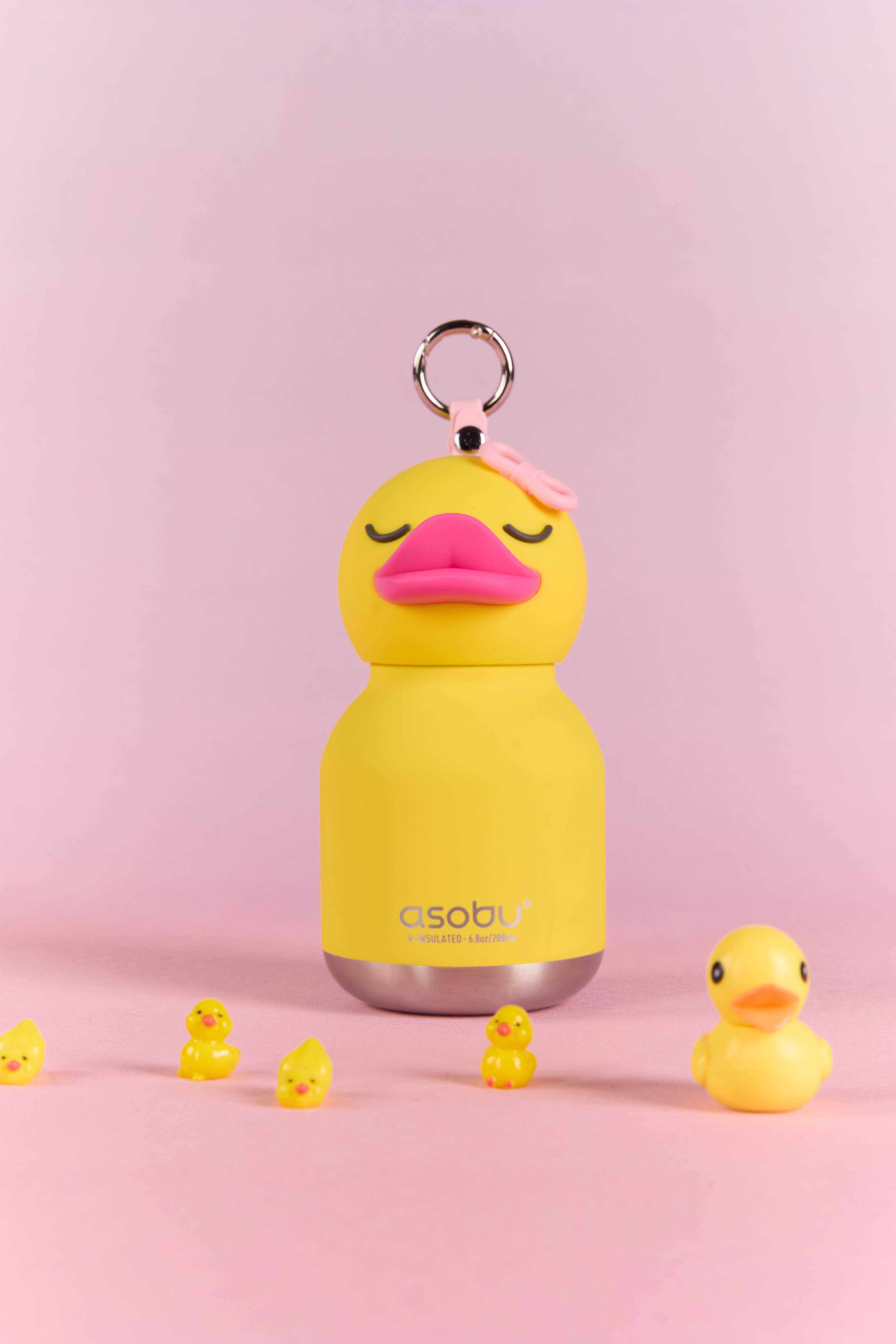 Butelka termiczna Mini Bestie Asobu – Kaczuszka 200 ml