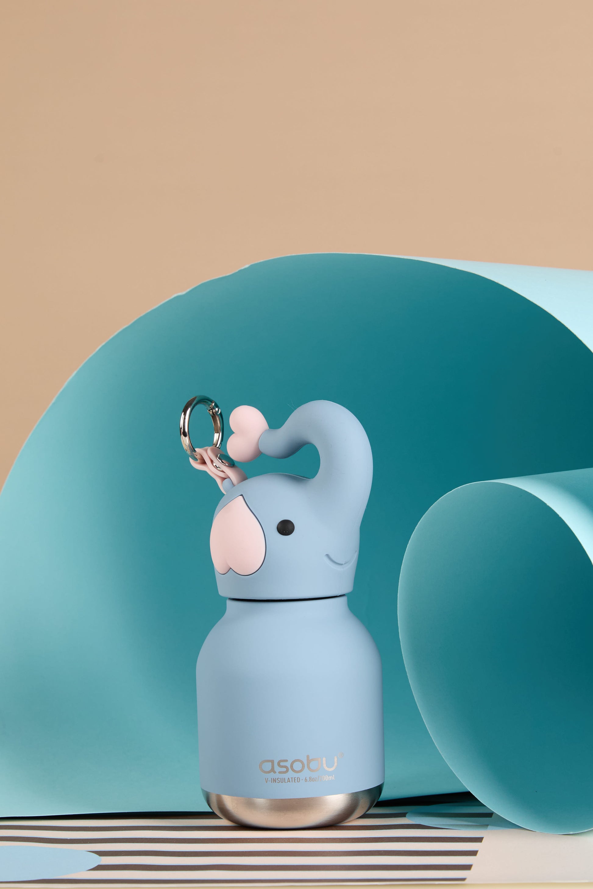 Butelka termiczna Mini Bestie Asobu – Słoń 200 ml