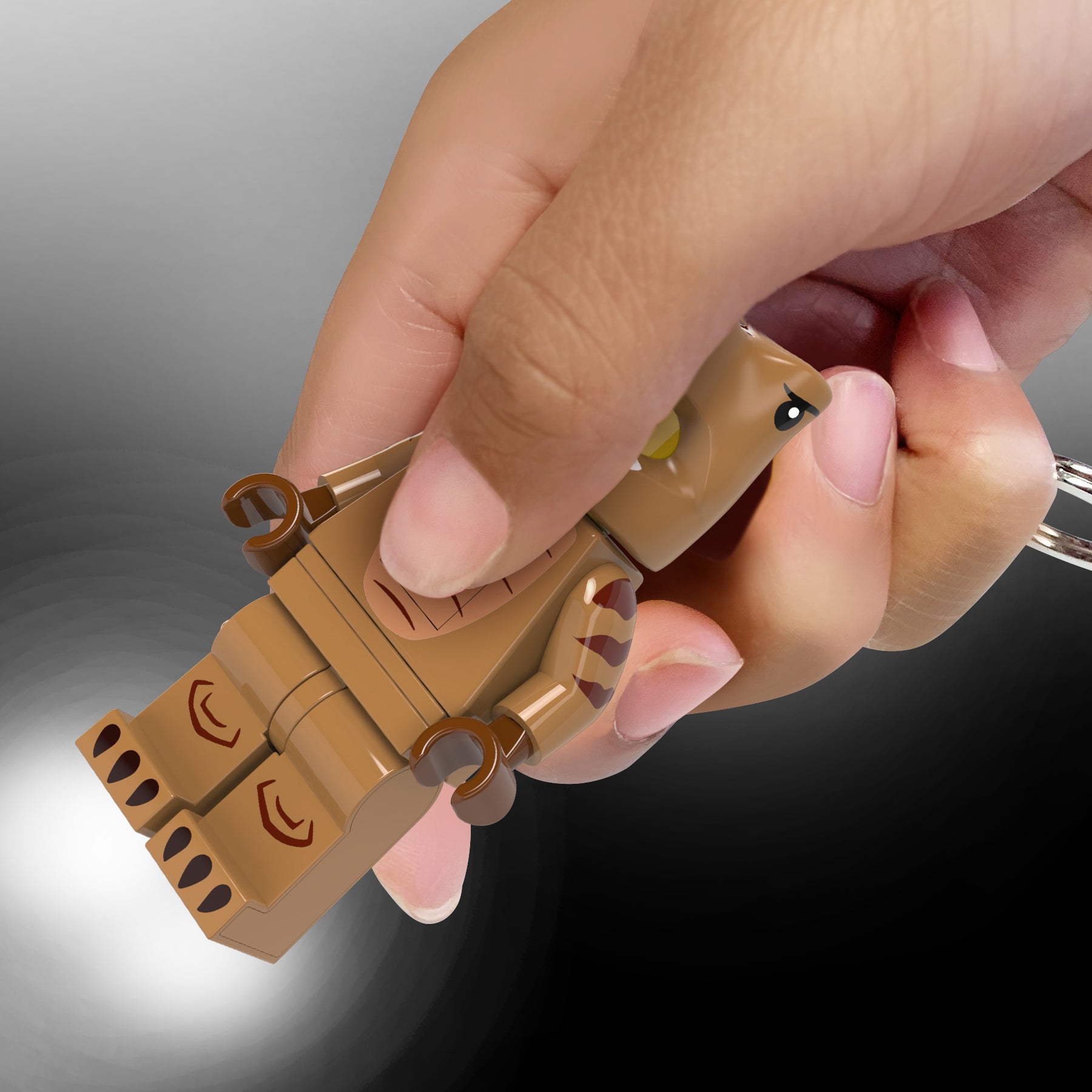 Brelok z latarką LEGO® – T-Rex