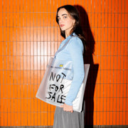 Torba LOQI Basquiat – Not for Sale (półtransparentna)