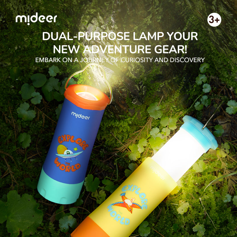 Latarka outdoorowa Mideer - żółta