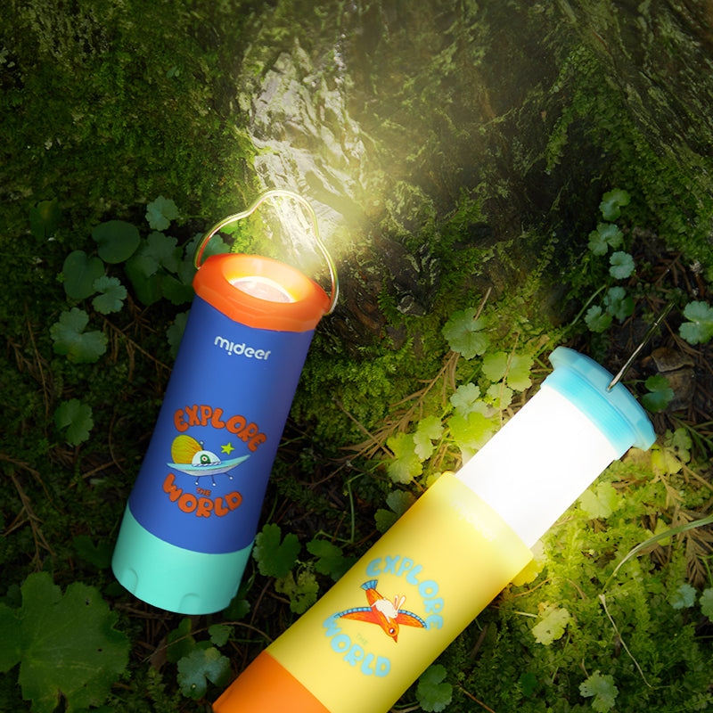 Latarka outdoorowa Mideer - żółta
