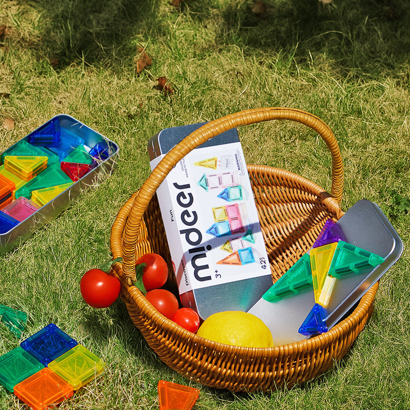 Klocki magnetyczne mideer – zestaw mini