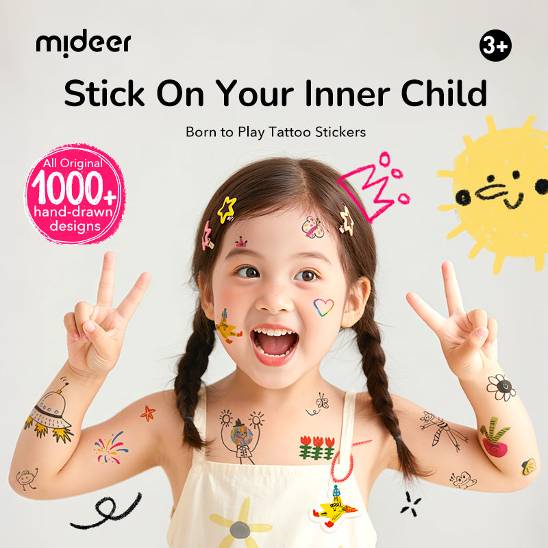 Tatuaże mideer Cosmic Adventure – zestaw maxi