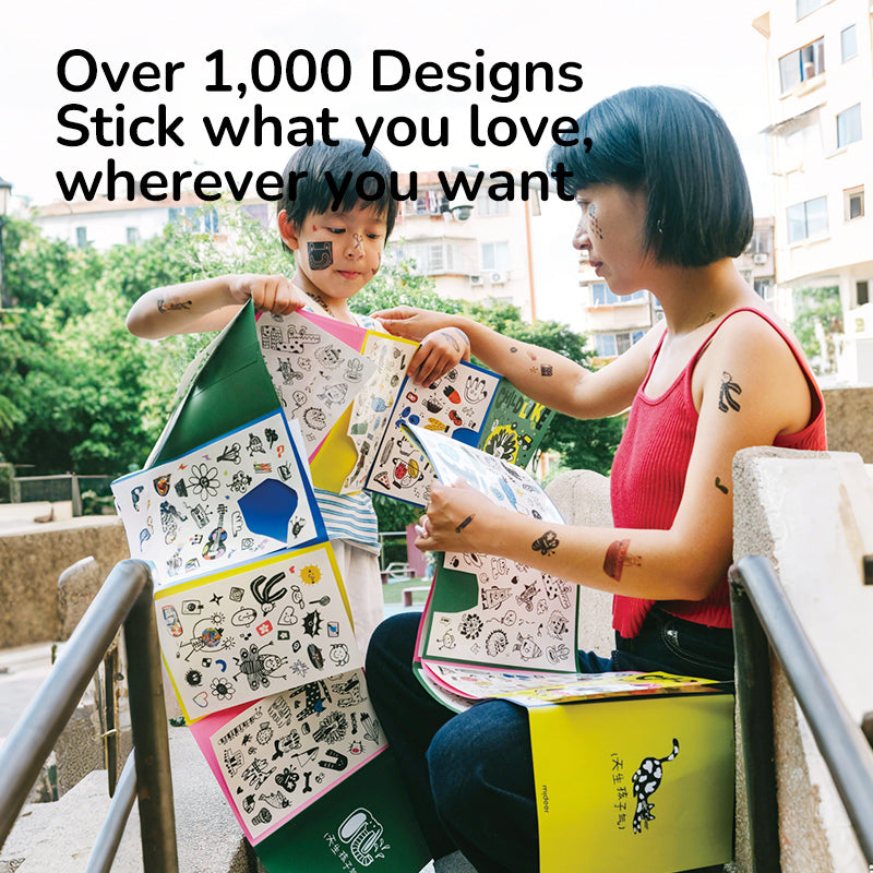 Tatuaże mideer Cosmic Adventure – zestaw maxi