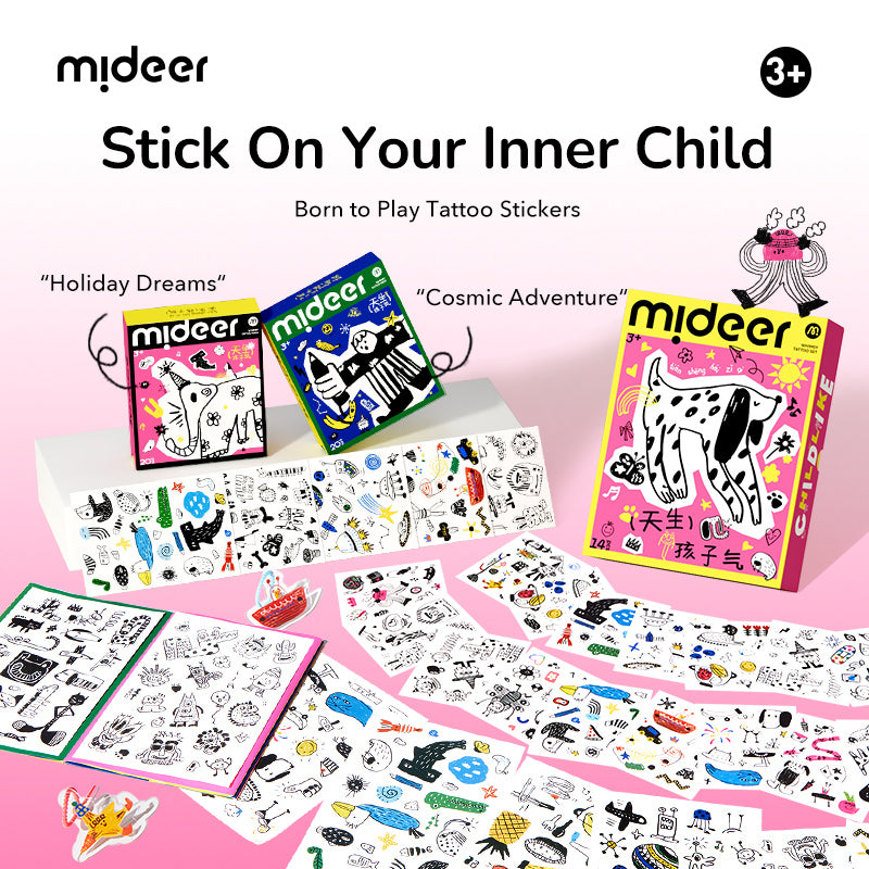 Tatuaże mideer Holiday Dreams – zestaw maxi