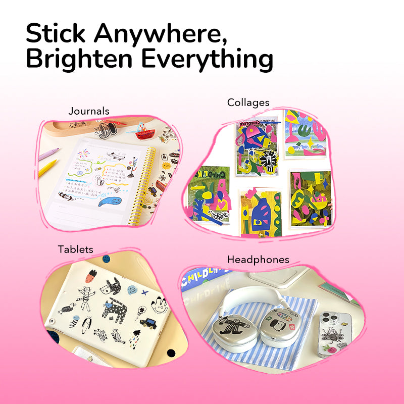 Tatuaże mideer Holiday Dreams – zestaw maxi