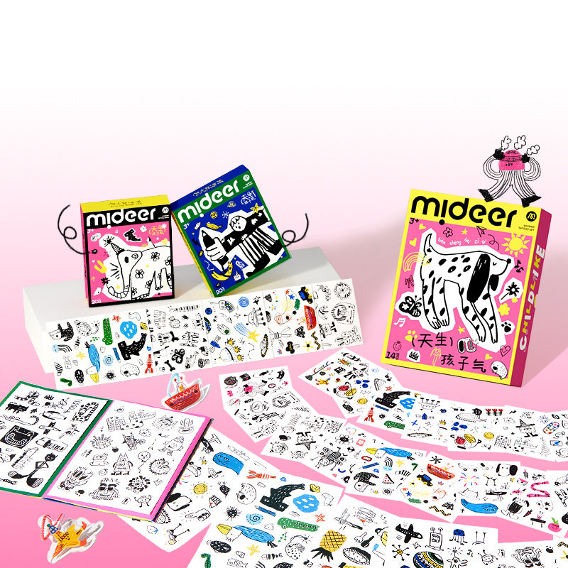 Tatuaże mideer Holiday Dreams – zestaw mini