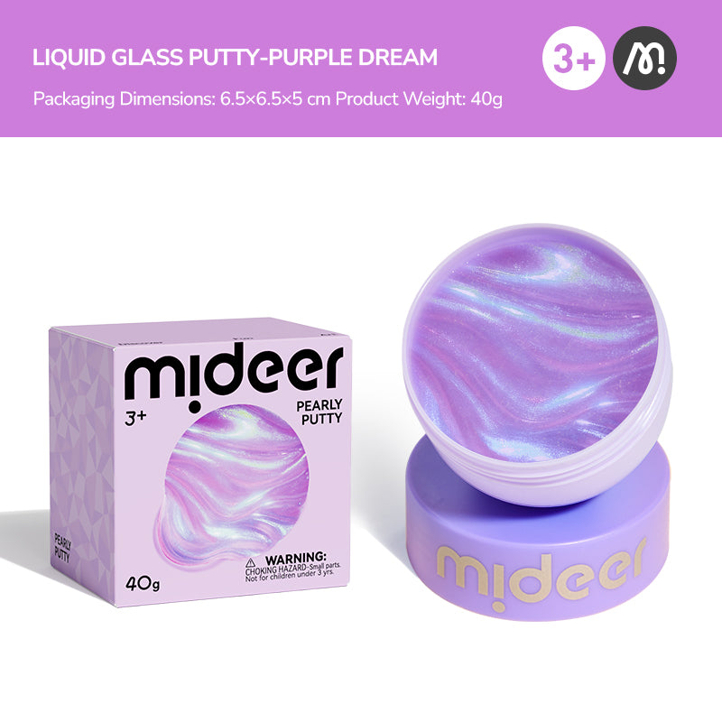 Slime mideer perłowy – purple dream