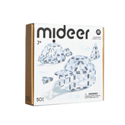 Klocki magnetyczne mideer - przezroczyste diamenty (50 el.)
