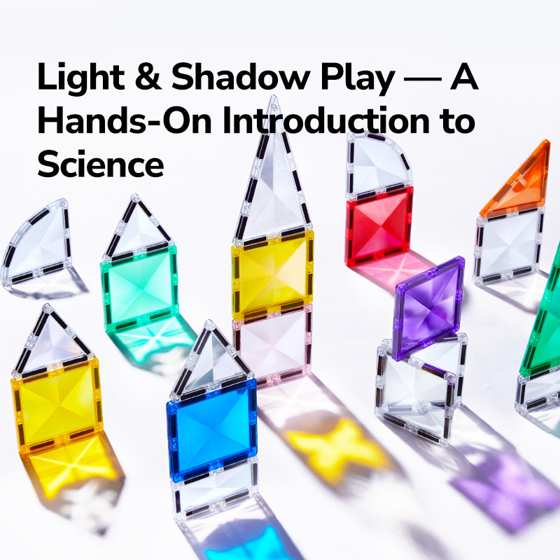 Klocki magnetyczne mideer - przezroczyste diamenty (50 el.)
