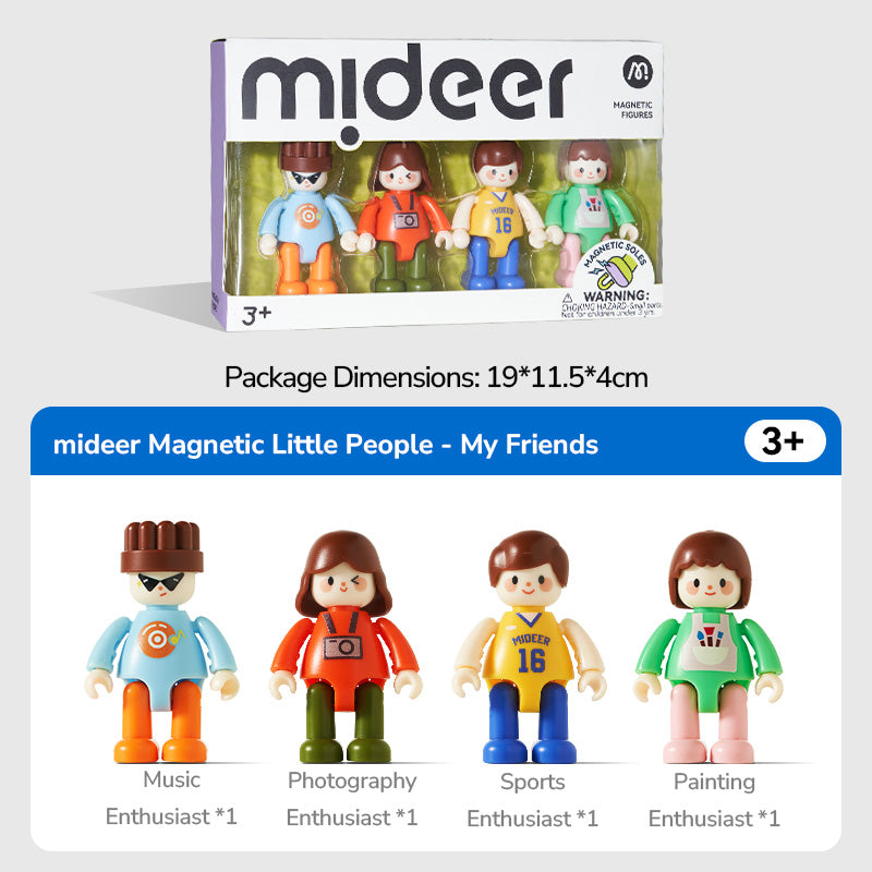 Magnetyczne figurki Mideer – Moi przyjaciele