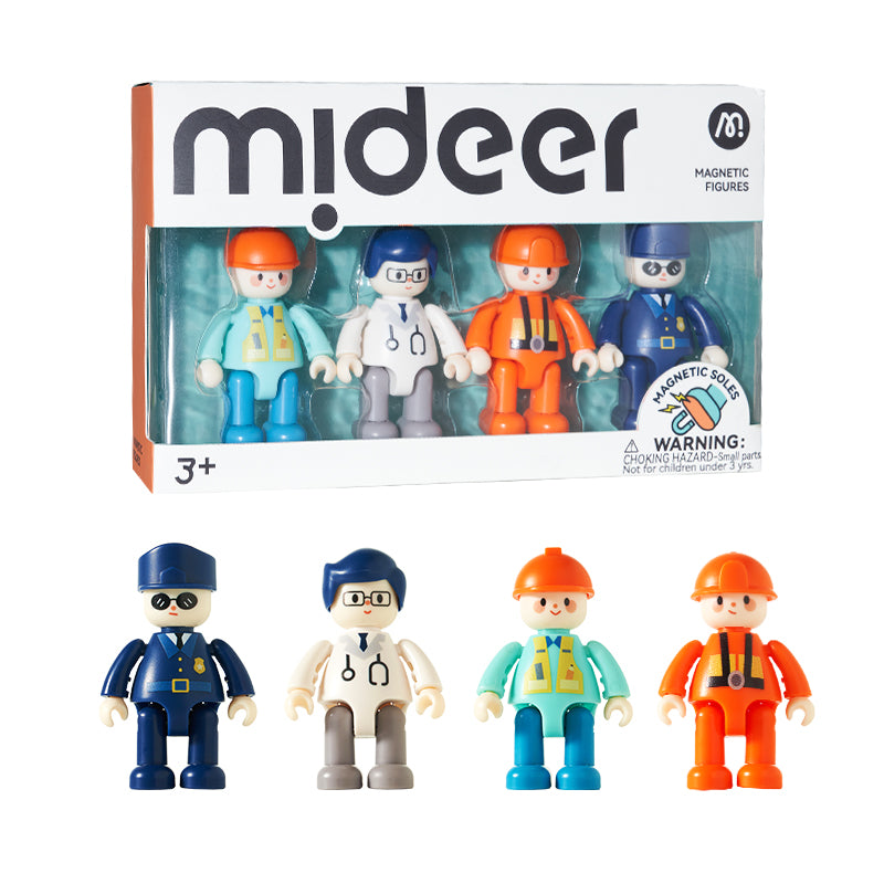 Magnetyczne figurki mideer – wymarzone zawody