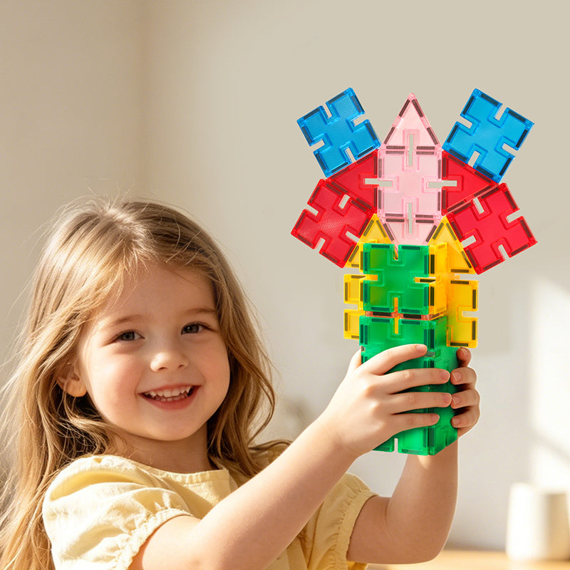 Klocki magnetyczne mideer - Wonder Kingdom (48 el.)