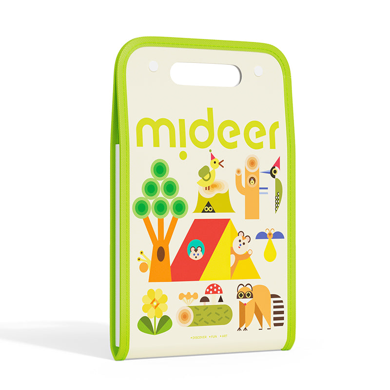 Folder for children's creative works mideer
