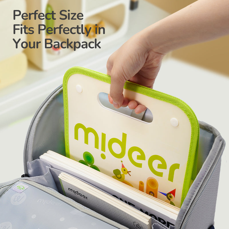 Folder for children's creative works mideer