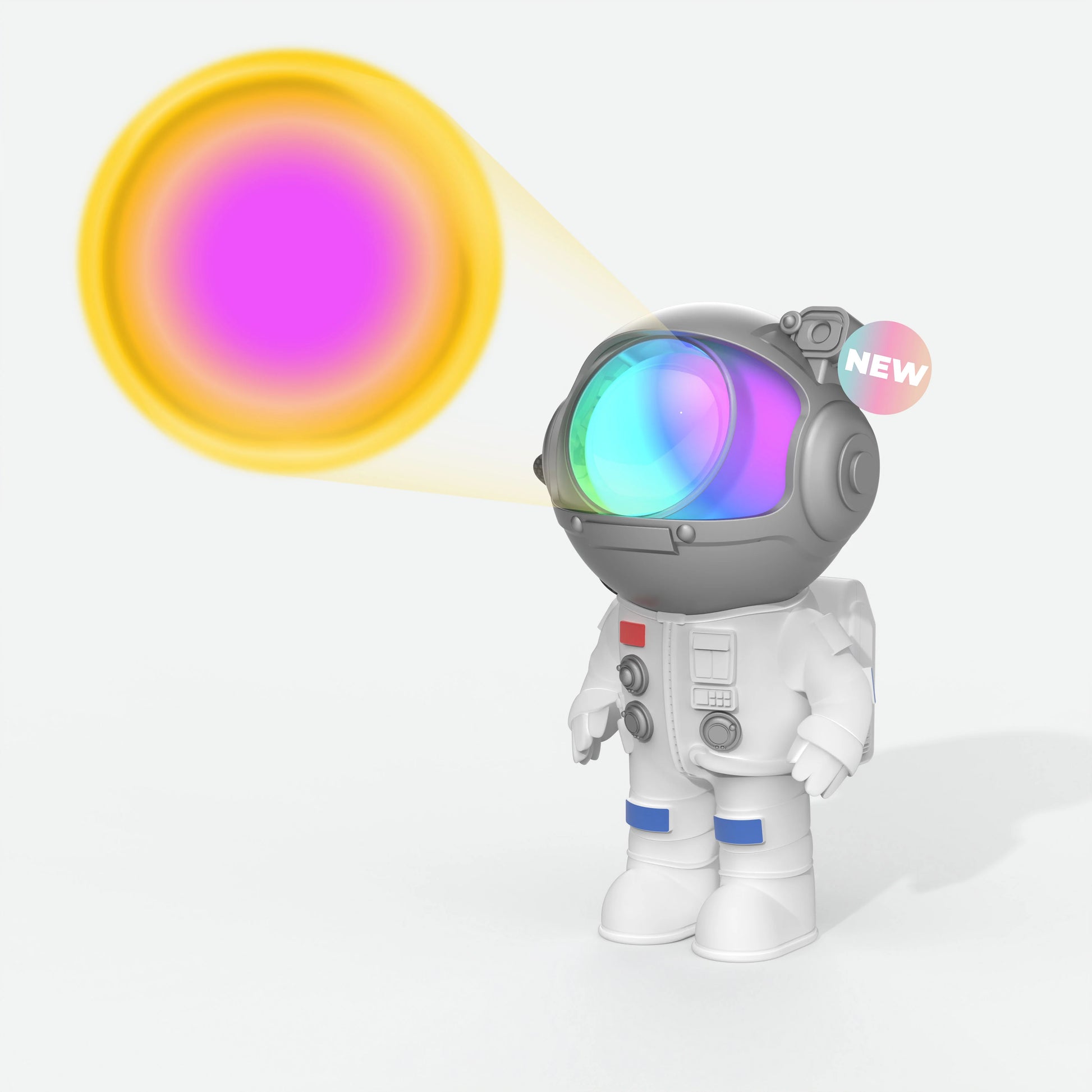 Mini Stellar – kompaktowy projektor galaktyki z białym szumem MOB