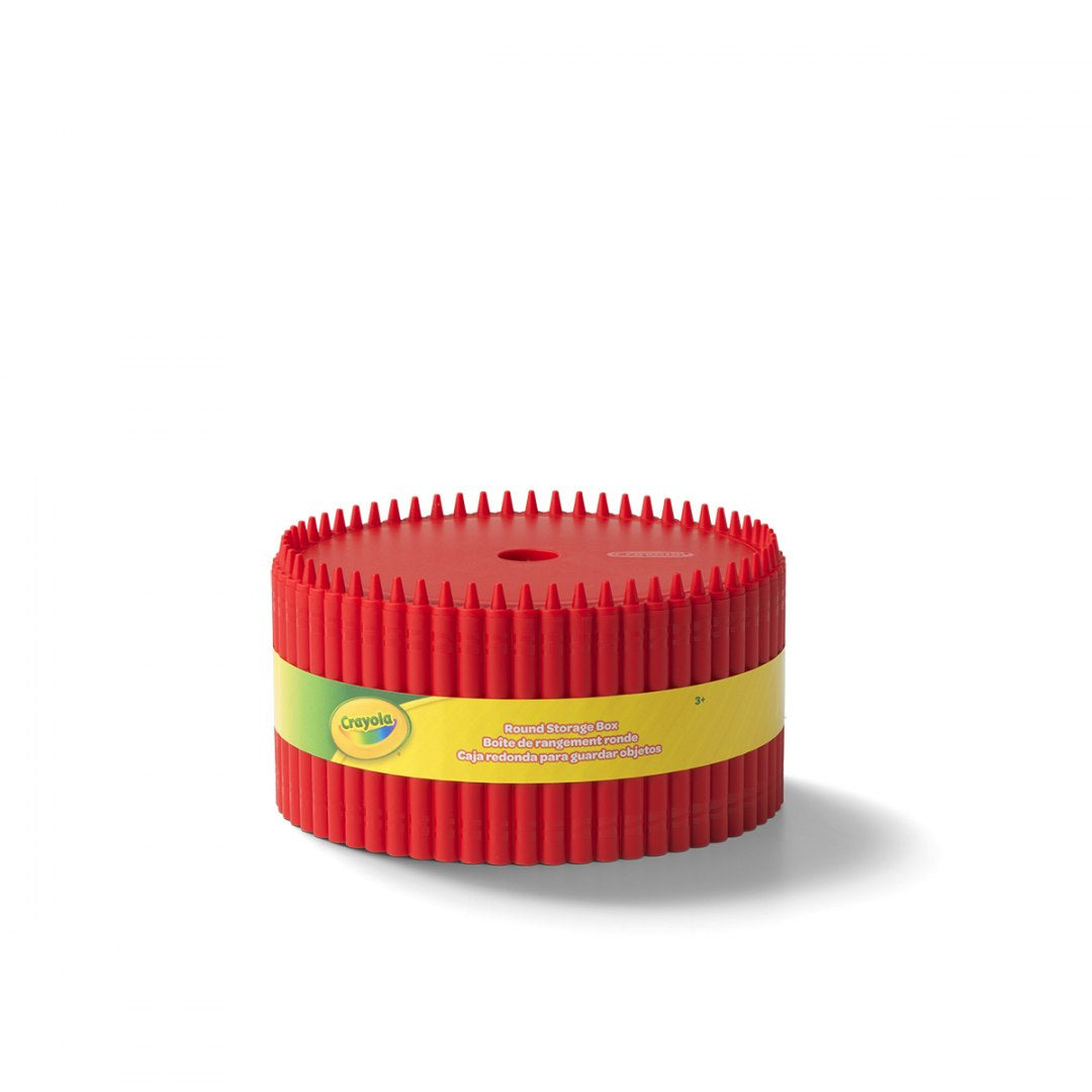 Czerwony organizer na biurko Crayola czerwony w kształcie ołówków do przechowywania przyborów