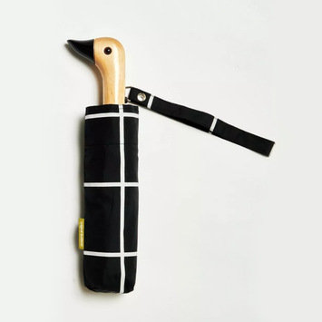 Parasolka Original Duckhead – black grid