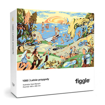 Rompecabezas Figgle – Aventuras de Verano (1000 piezas)