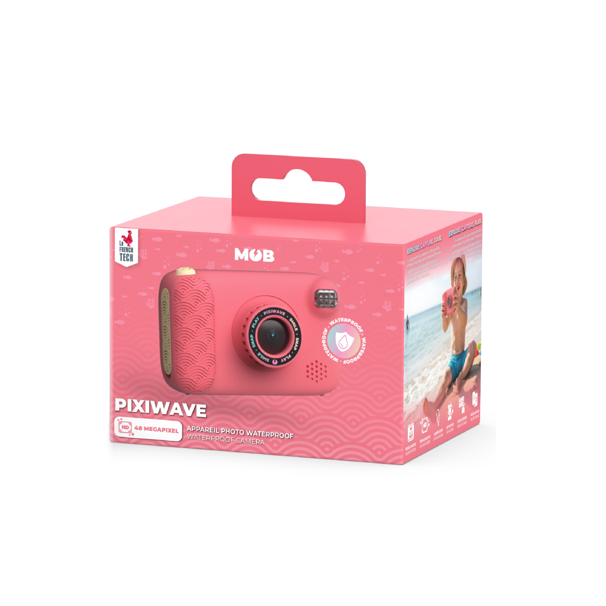 Aparat podwodny PixiWave MOB – coral