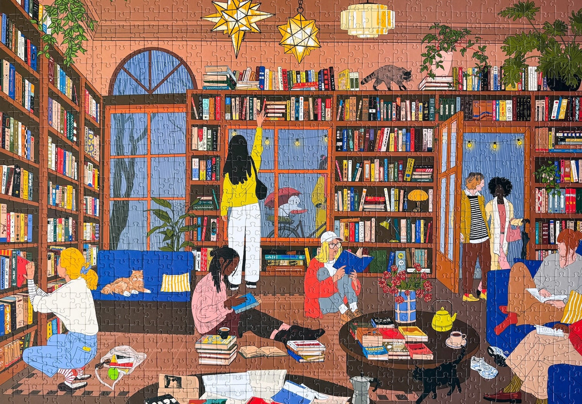 Puzzle Piecely – Book Nook (1000 el.)