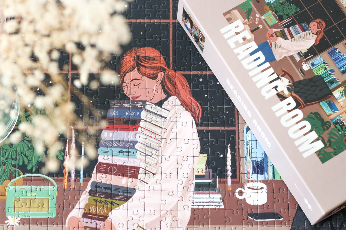 Puzzle Piecely – Reading Room (1000 el.)