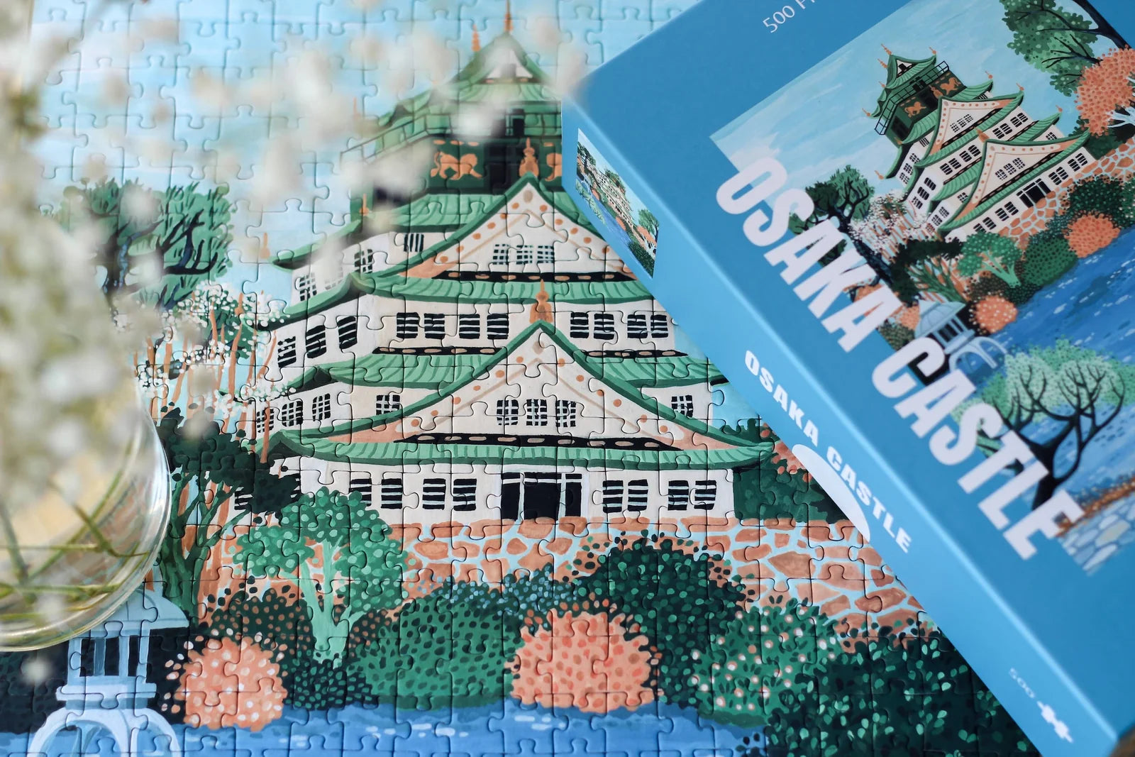 Puzzle Piecely – Osaka Castle (500 el.)