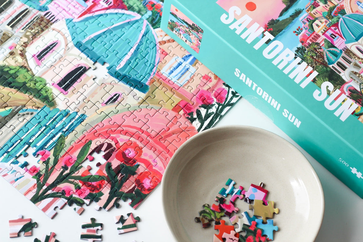 Puzzle Piecely – Santorini Sun (500 el.)