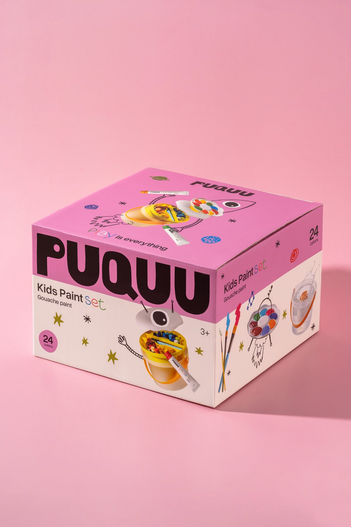Farby gwaszowe PUQUU - 24 kolory