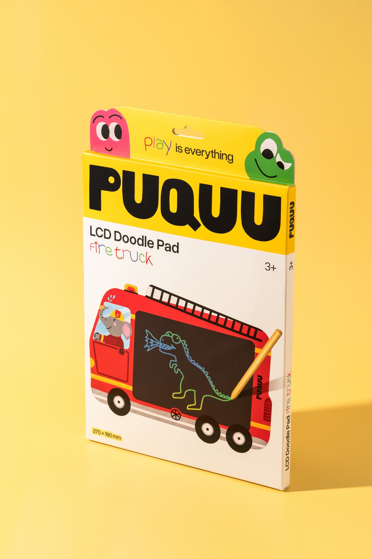 Tablet LCD do rysowania PUQUU - Wóz Strażacki
