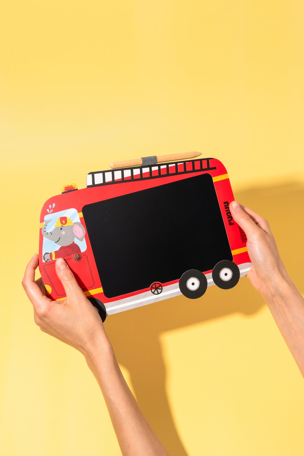 Tablet LCD do rysowania PUQUU - Wóz Strażacki