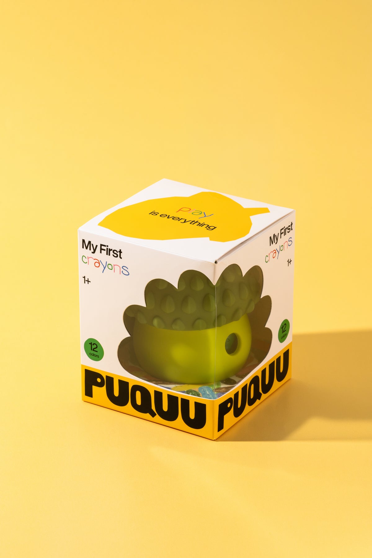 Moje pierwsze kredki PUQUU - 12 kolorów