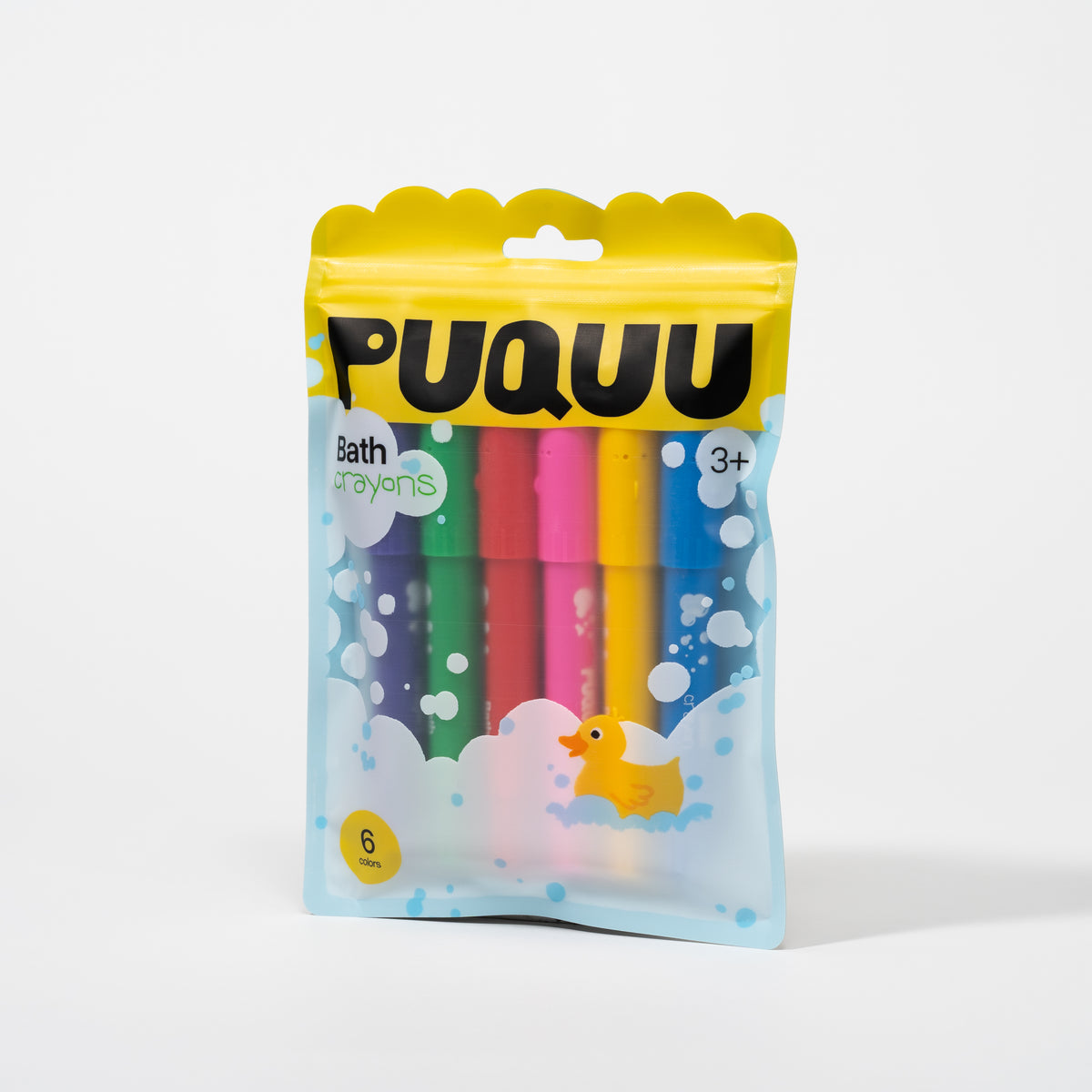 Kredki do wanny PUQUU - 6 kolorów
