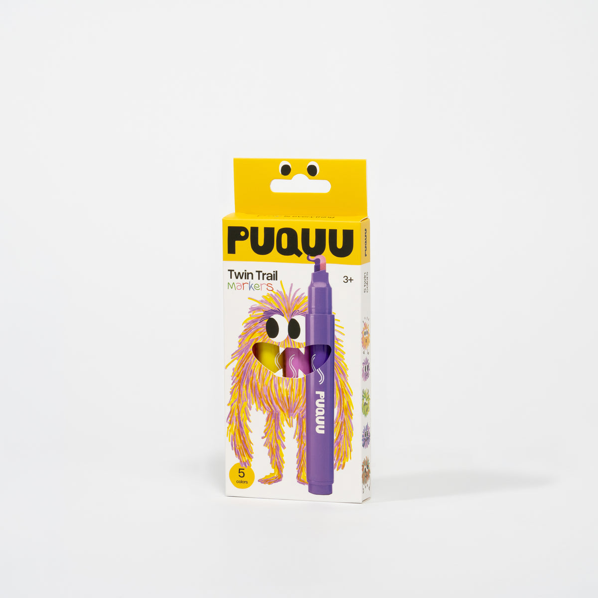 Markery dwukolorowe PUQUU - 5 kolorów