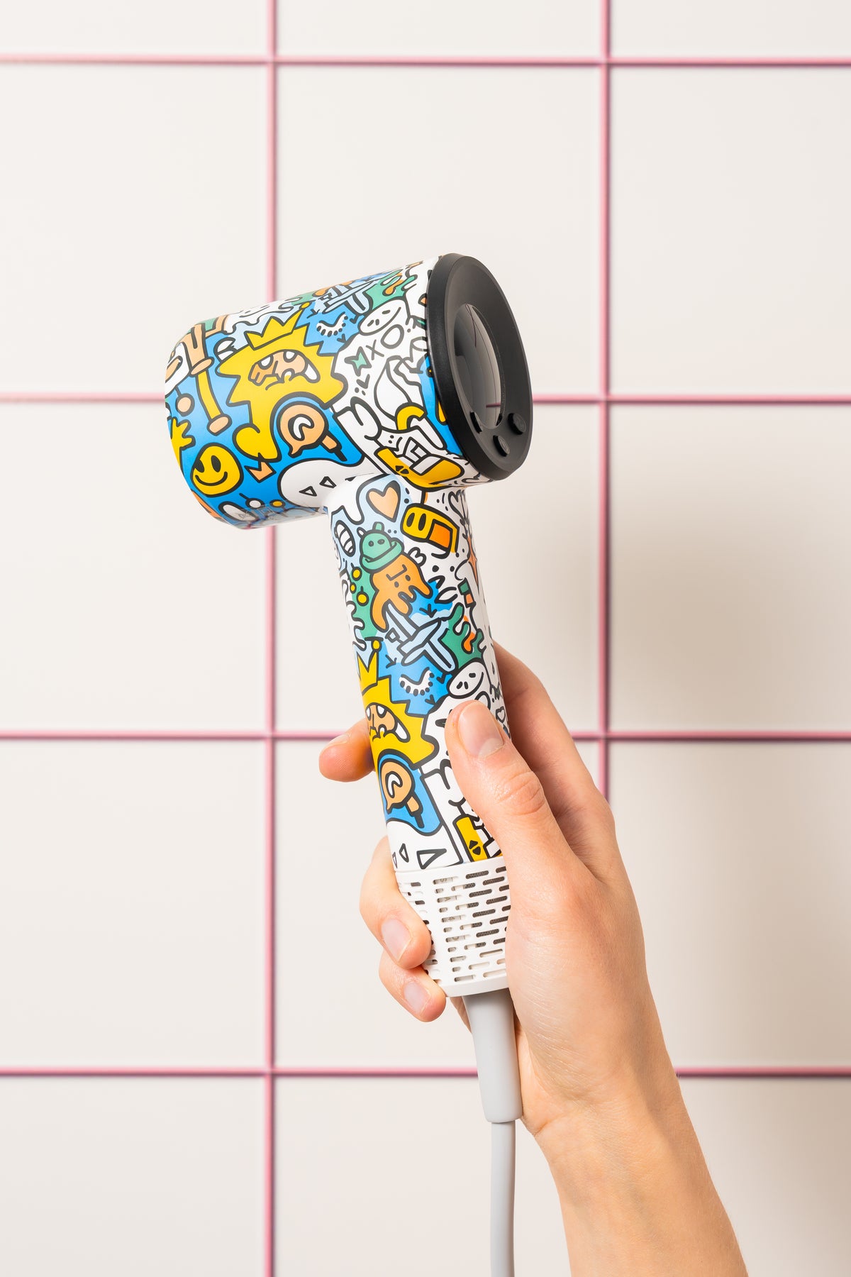 Suszarka do włosów PUQUU Hairnado - Graffiti Riot