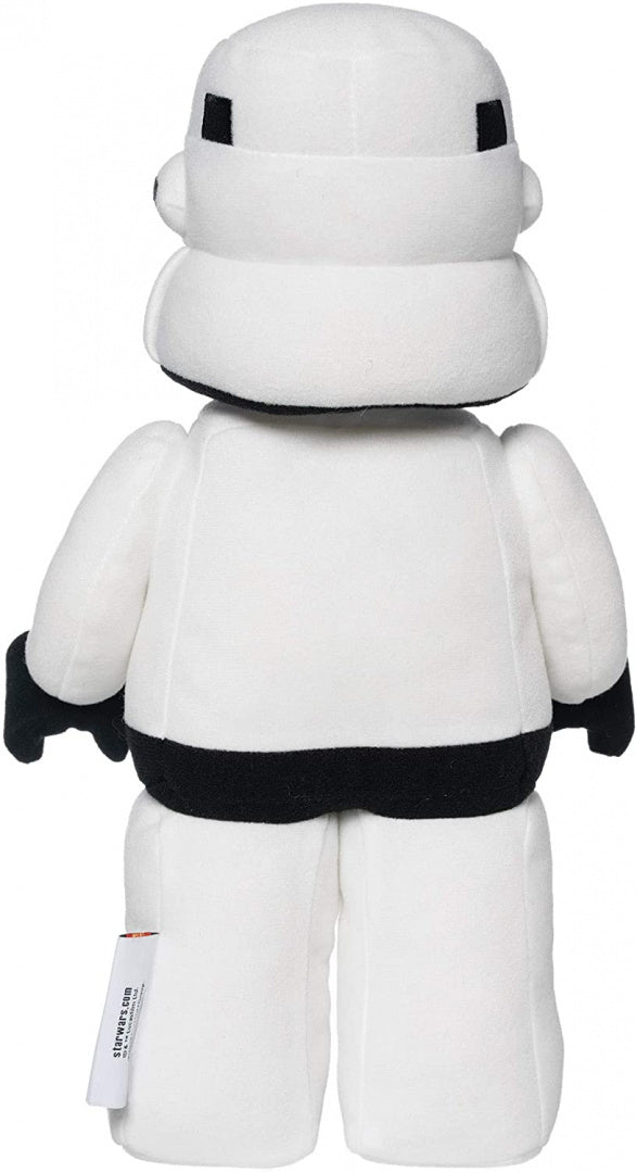 Pluszak LEGO Star Wars Stormtrooper miękki biały pluszowy kształt żołnierza z czarnymi detalami