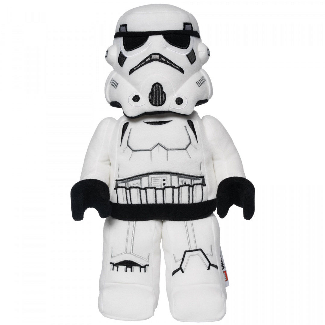 pluszak LEGO Star Wars Stormtrooper w białym kostiumie i czarnych rękawiczkach