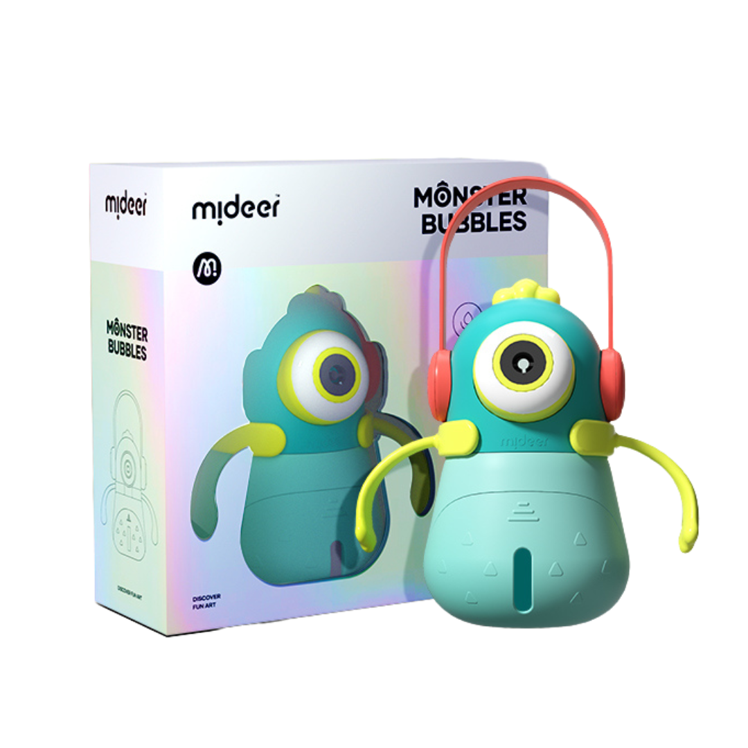 Machine à bulles jouant Mideer – Bubble Monster (avec liquide)