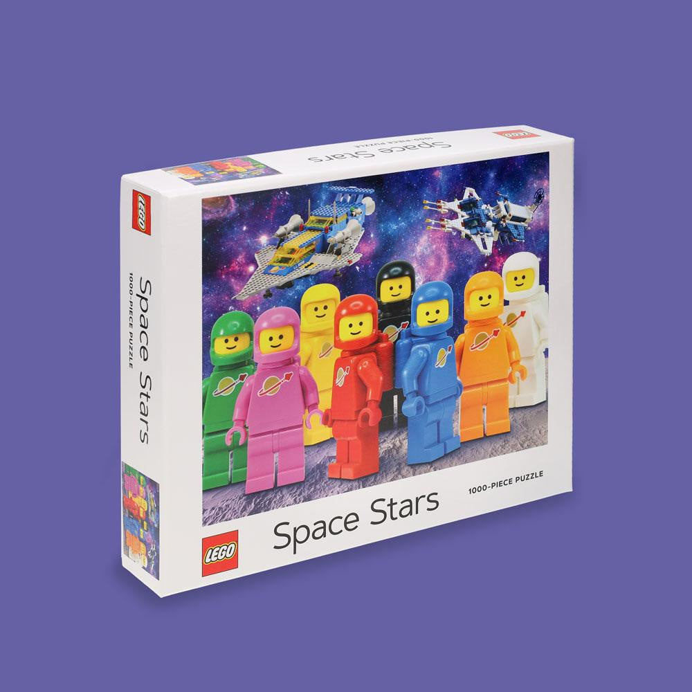 puzzle LEGO kosmos 1000 elementów z postaciami kosmicznymi i statkami kosmicznymi LEGO