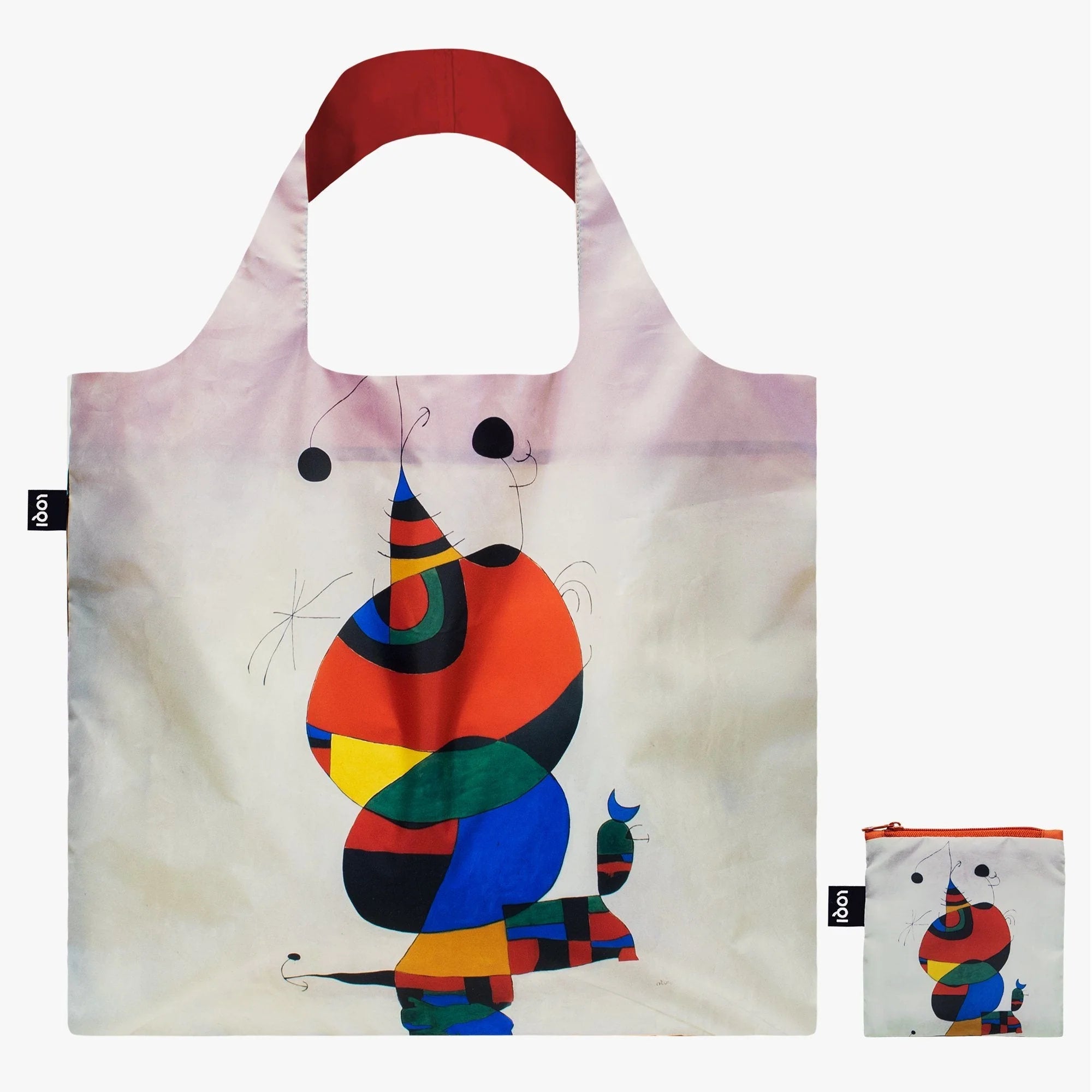 Torba LOQI Joan Miró – Woman, Bird and Star