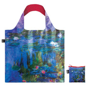 Torba LOQI Claude Monet - Water Lilies Neon Pink