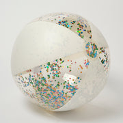 Glitzernder aufblasbarer Strandball