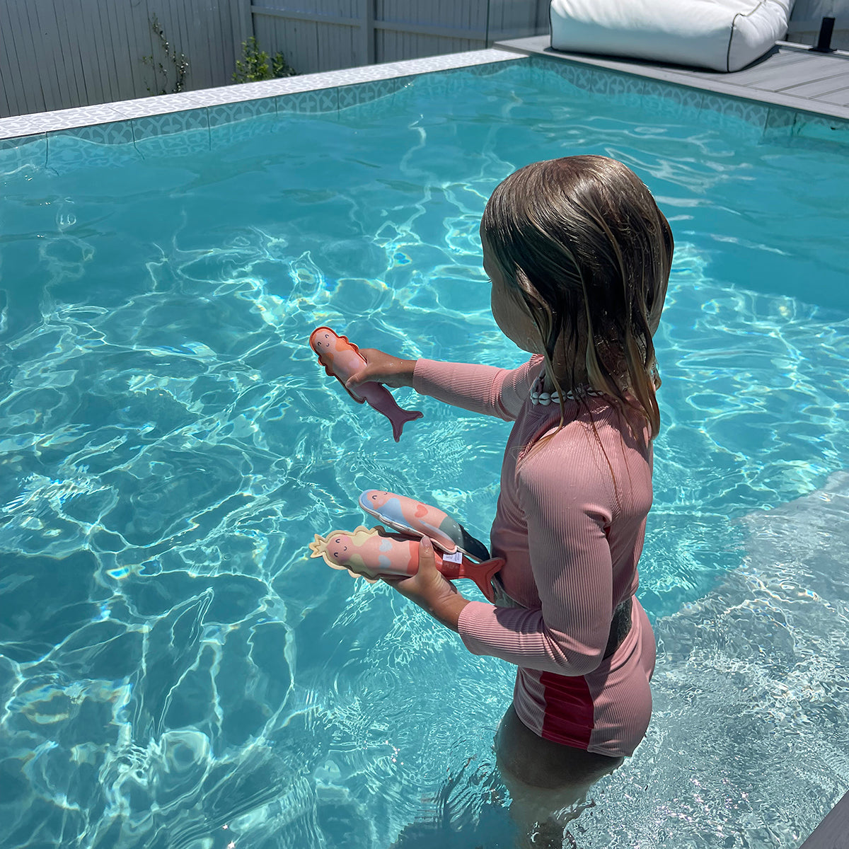 Zabawki do nauki nurkowania – Melody the Mermaid (3 szt.)